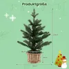 Mini Weihnachtsbaum mit Beleuchtung, 53cm Künstlicher Produktbild-Vorschau 5