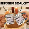 Designerin Geschenk Becher Tasse Gott Schuf Alle Menschen Produktbild-Vorschau 2