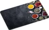 Plateau à découper en verre Kesper noir motif Spices 38 x Voir les images du produit 1