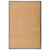 vidaXL Fußmatte Waschbar Creme 60x90 cm Produktbild-Vorschau 6
