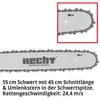 HECHT 962, 50 cm, 63 cm³, Benzin, 340 mm, 295 mm, 570 mm Produktbild-Vorschau 2