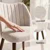 Zestaw 2 krzeseł do jadalni Duhome – krzesła z lnu z Podgląd zdjęcia produktu 6