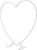 2,1x2m arche de mariage en forme de cœur métal fleurs arche Voir les images du produit 5