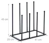 Relaxdays, soporte para botas, 4 pares, dimensiones: 45 x Vista previa de la imagen del producto 4