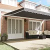 vidaXL Cadre d'auvent blanc 600 x 300 cm en aluminium Voir les images du produit 3