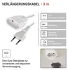 Verlängerungskabel – 3m, weiss Productafbeelding-voorbeeld