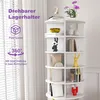 Drehbares Schuhregal 7 Ebenen, 360°, Stiefelfach, 28 Paar, Produktbild-Vorschau 11