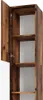 A close-up view of an open wooden cabinet with shelves. Náhled obrázku produktu