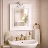 Spiegel ANGELO mit Engel-Ornament pur-weiß 78x60cm Produktbild-Vorschau 1