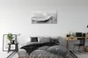 Glasbilder 100x50 Wandkunst Tropfen Feder Makro Produktbild-Vorschau 3