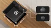 CECIPA Granitspüle Schwarz Küchenspüle Granit  Spülbecken Produktbild-Vorschau 2