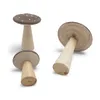Set de 3 champignons en bois à poser - 14 / 10 / 7 cm - Voir les images du produit 4