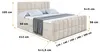 ALTDECOR Boxspringbett mit Fußteil, H3 Matratze und Topper Produktbild-Vorschau 7