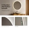 EMKE Specchio da bagno a LED rotondo da 80 cm con Anteprima dell’immagine prodotto 6