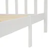 Homestyle4u Holzbett 140x200 Weiß Doppelbett Lattenrost Produktbild-Vorschau 14