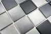 Mosaikfliese Keramik GRAU MIX RUTSCHEMMEND RUTSCHSICHER Produktbild-Vorschau 2