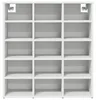 vidaXL Szafka na buty z półką Biała 77,5 x 30 x 83,5 cm Podgląd zdjęcia produktu 5