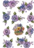 HERMA Sticker DECOR "Stiefmütterchenköpfe" 3 Blatt à 10 Produktbild-Vorschau 1