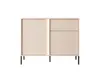 DAST Kommode mit Schublade und Türen – 103 cm breit – Beige Produktbild-Vorschau 1