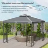 Wymienny dach do metalowego pawilonu ogrodowego Namiot Podgląd zdjęcia produktu 3