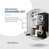 Wasophoogte® Zwischenbaurahmen Waschmaschine Trockner - Produktbild-Vorschau 4