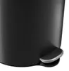 HAILO poubelle à pédale 5020601 Selekta ronde 20 l noire Voir les images du produit 2