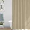 DOCHTMANN Duschvorhang Textil 180x200cm beige gemustert Produktbild-Vorschau 1