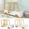 MODFU Lit enfant 90x200 cm - Lit Thématique Voiture avec Voir les images du produit 3