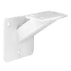 A white metal handrail bracket is shown against a white background. Náhľad obrázku produktu