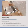 respekta Einbauspüle 1 Becken mit Hahnlochbank Chicago Produktbild-Vorschau 18