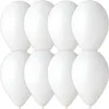 Karaloon 8 białych balonów imprezowych w jakości helu Podgląd zdjęcia produktu 2