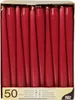 Papstar Leuchterkerzen bordeaux 25cm 50er Podgląd zdjęcia produktu 1