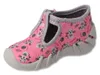 Mädchen Hausschuhe Befado 110N484 Rosa mit Katzen, Schnalle Produktbild-Vorschau 2