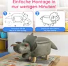 Suleno Tierhocker DINO mit Stauraum - Organizer & Sitzbox Produktbild-Vorschau 6