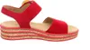 Gabor 64.550 Sandalettes - Sandales à lanières rouge Voir les images du produit 17