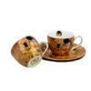 Set de 2 tasses à espresso Klimt The Kiss 90 ml Voir les images du produit 7