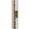Skříňka koupelnová regál sloupek 40x30 cm FRAMIRE L-1 mix Náhled obrázku produktu 4