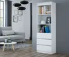 Büroregal 3 Schubladen 3 Regalen Rs-60 Weiss Für Zuhause Produktbild-Vorschau 3