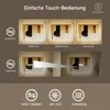 Auralum LED Badspiegel 90x70 cm rahmenlos, beleuchteter Produktbild-Vorschau 8