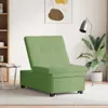 vidaXL Sofá cama, color verde claro, 194 x 67 x 82 cm, Vista previa de la imagen del producto 3