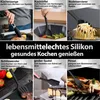 MODFU Küchenhelfer-Set, 12-teilig, Silikon-Kochutensilien, Produktbild-Vorschau 6