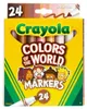 Crayola - Les couleurs du monde 24 ponta maxi Voir les images du produit 1