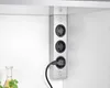 Thebo Ecksteckdose 174826 Edelstahl ST 3002 3fach 240 x 63 Produktbild-Vorschau 7