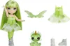Rainbow High Littles Rainbow Fantasy Fairies Doll- Emerald Náhľad obrázku produktu 4