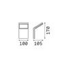 Ideal Lux LED Applique murale Style IP54 blanc 221502 Voir les images du produit 4
