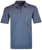 Ragman H-Polo Polo Soft-Knit uni RV in blau