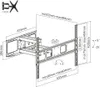 MKF-17DP641 Držiak na TV, kĺbový, VESA 600 × 400, nosnosť Náhľad obrázku produktu 4