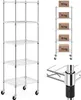 Expondo Royal Catering Kovový regál – 60 x 45 x 190 cm – 50 Náhled obrázku produktu 7
