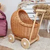 WikliBOX - Poussette de poupée en osier, naturel Dumpy Voir les images du produit 3