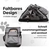Transporttasche Hundebox faltbar Hundetasche für Katze Produktbild-Vorschau 5